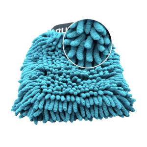 Coral Microfiber Wash Mitt