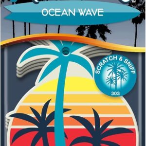 California Scents Palms Ocean Wave Air Freshener