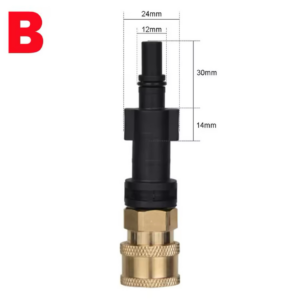 Pressure Washer Adaptor To 1/4" Quick Release Connector Nozzle For Titan/Black Decker